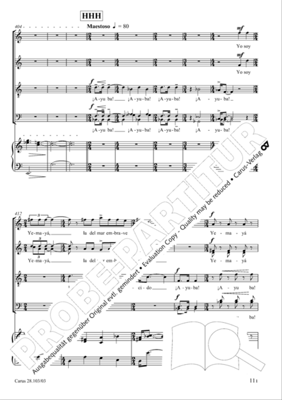 Water Water 4-Part scores gallery preview page 126