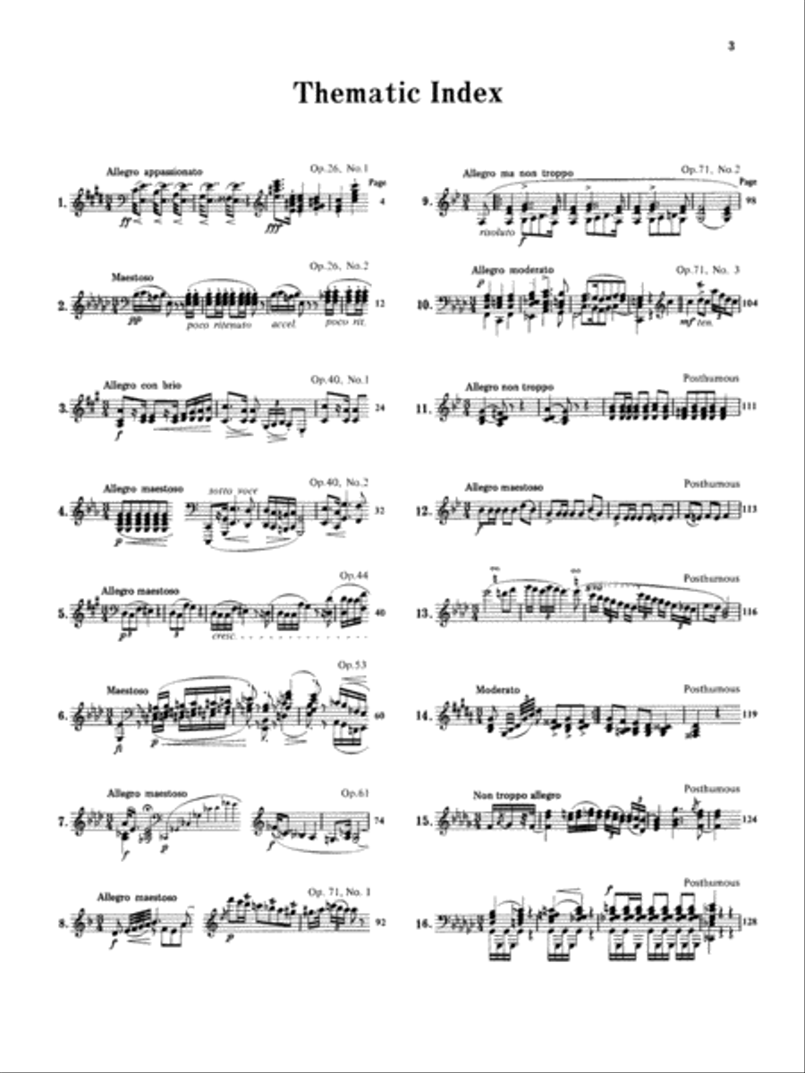 Chopin -- Polonaises (Complete) Piano Solo scores gallery preview page 3