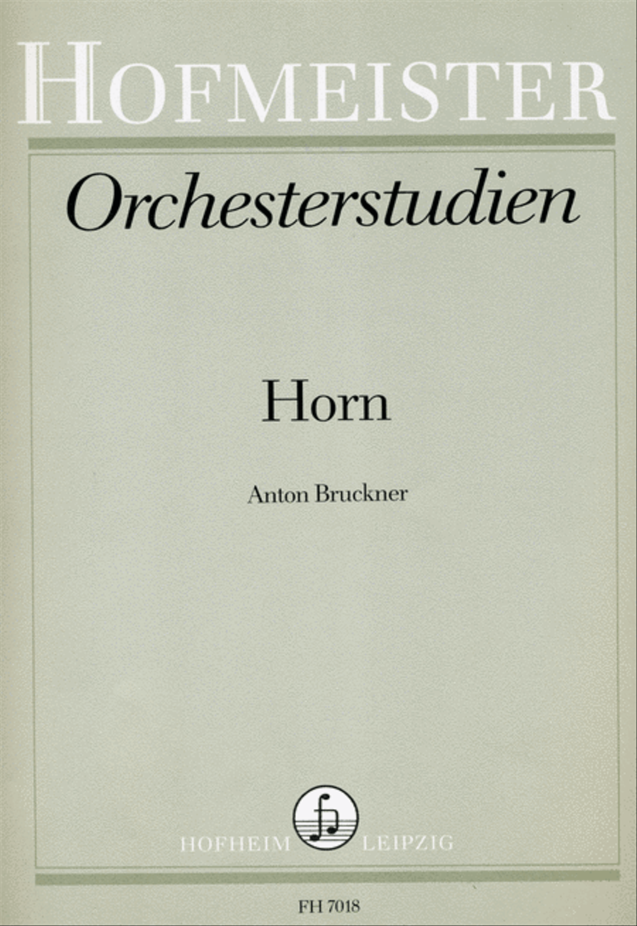 Orchesterstudien fur Horn