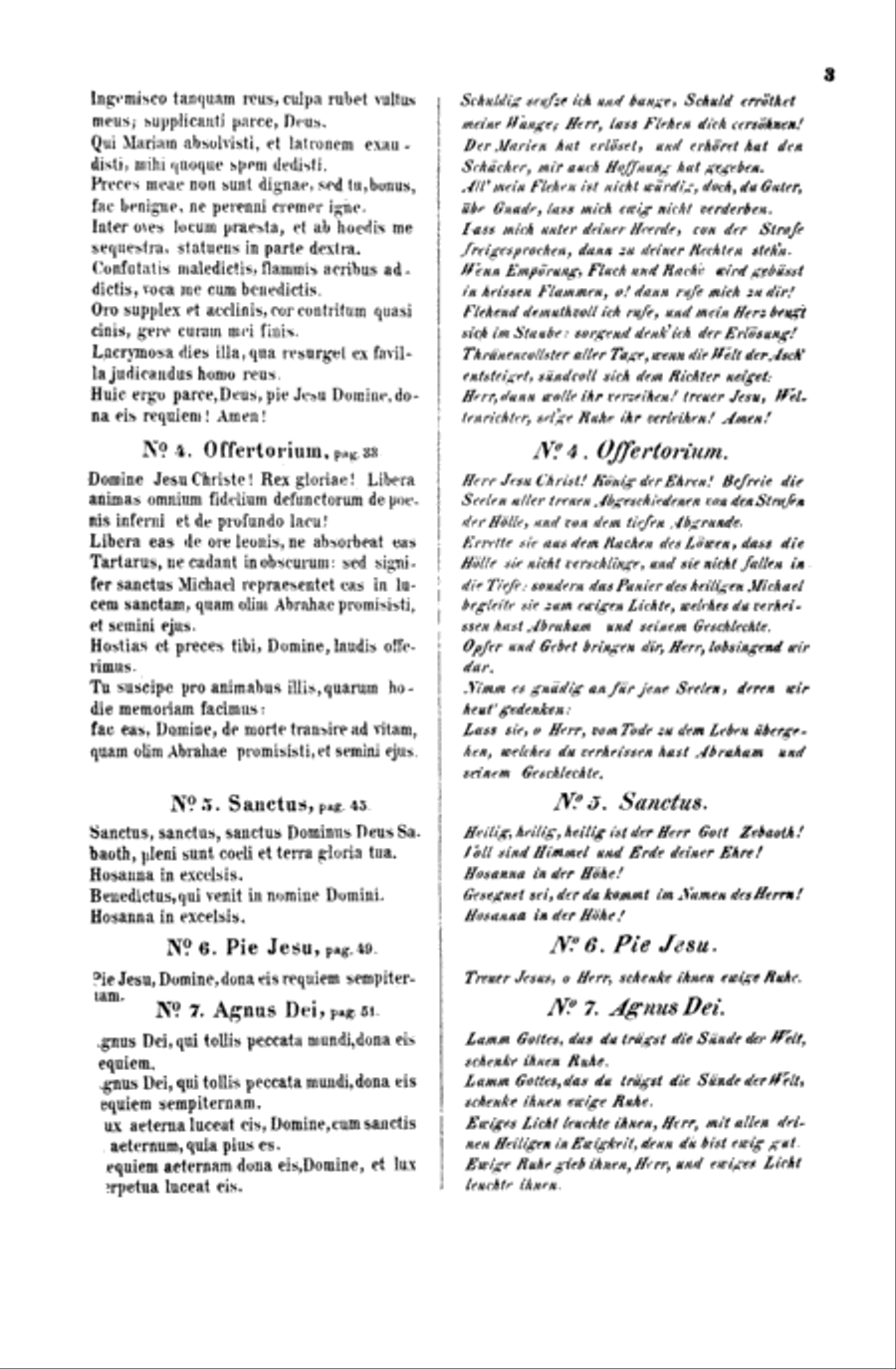 Requiem in D Minor Men's Choir scores gallery preview page 4
