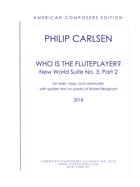 [Carlsen] Who is the Fluteplayer?