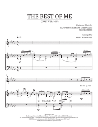 Book cover for The Best Of Me