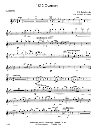 1812 Overture: 2nd Flute