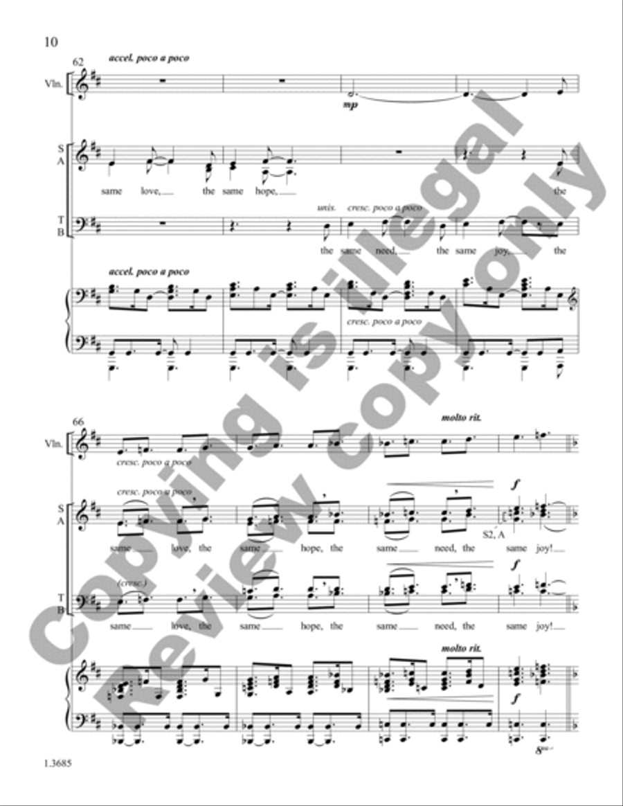 All of Me (Choral Score) All of Me (Choral Score) 4-Part scores gallery preview page 10