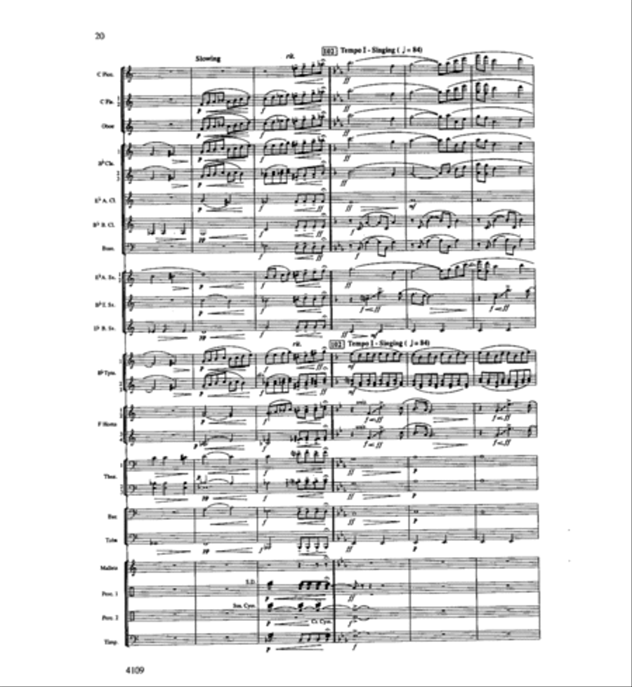 By The River's Bend Concert Band - Sheet Music page 21