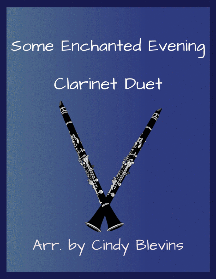 Some Enchanted Evening Clarinet Duet scores gallery preview page 1