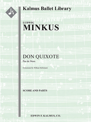 Book cover for Don Quixote: Pas De Deux