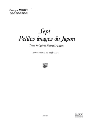 Book cover for 7 Petites Images du Japon in 16