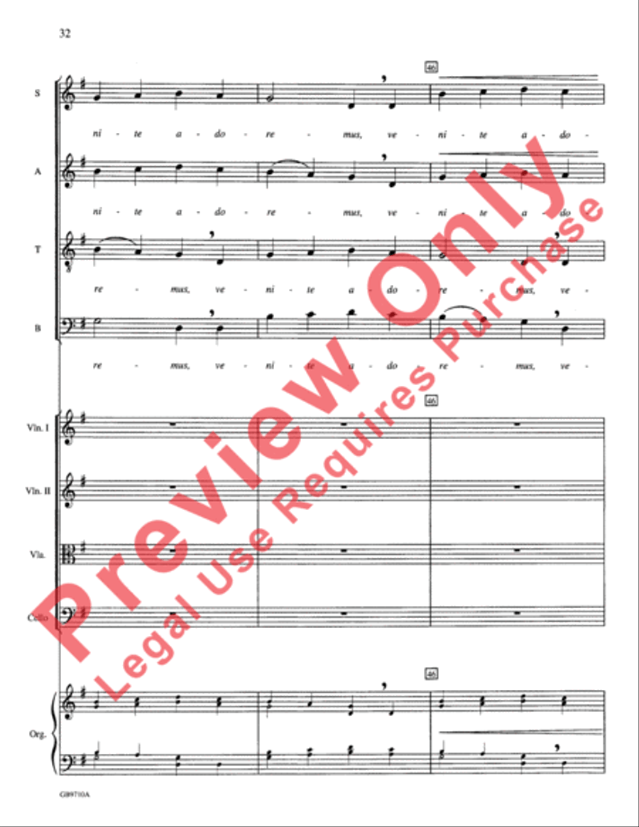 A Festival of Lessons and Carols Choir scores gallery preview page 33