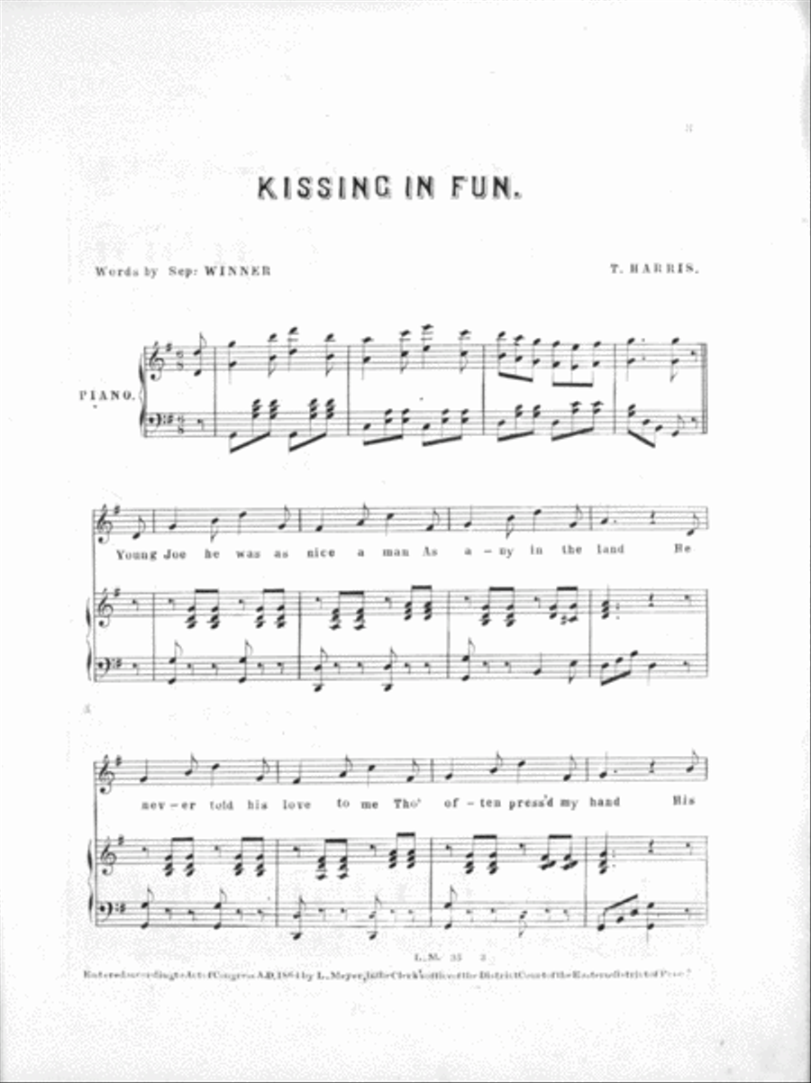 Kissing In Fun Voice scores gallery preview page 2