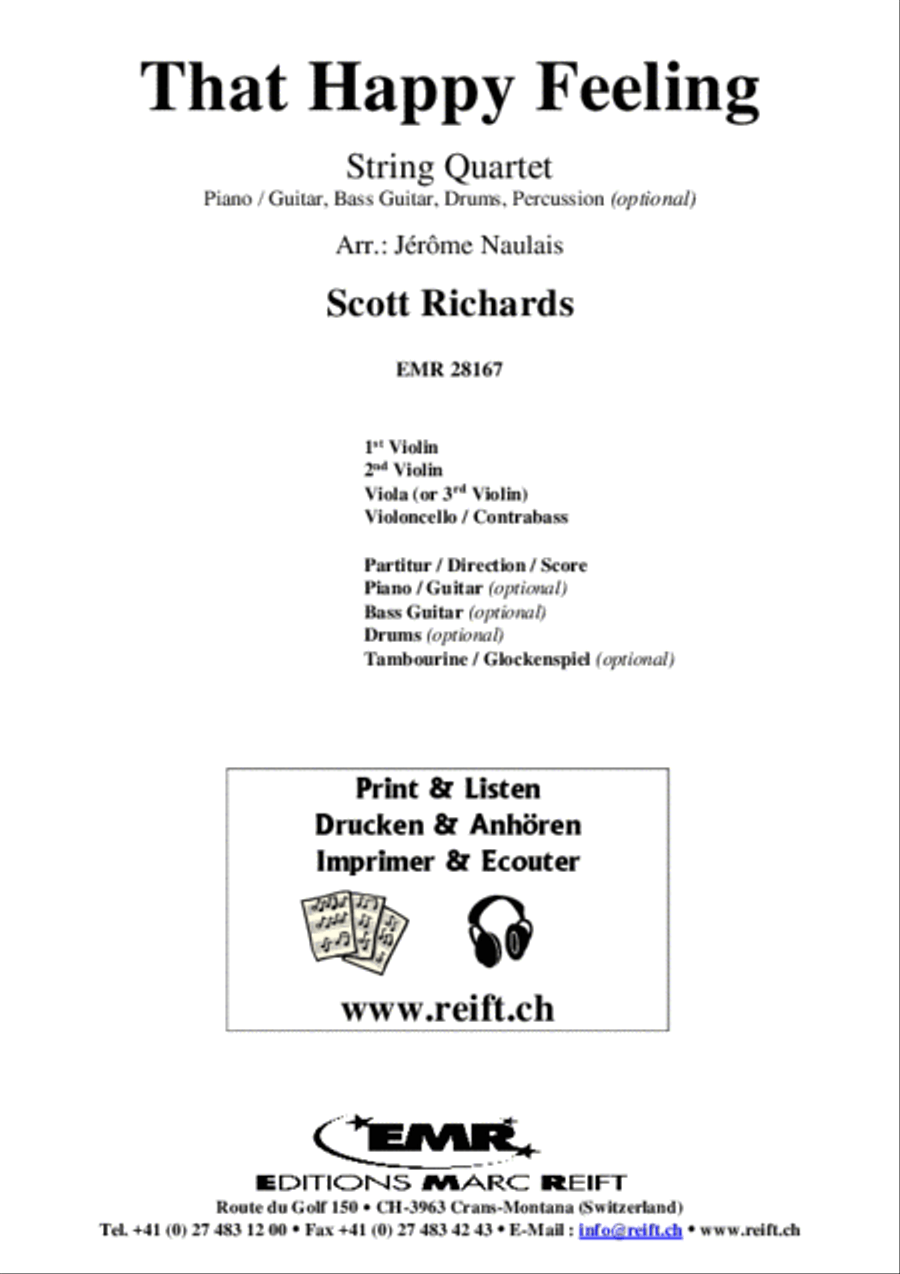 That Happy Feeling Cello scores gallery preview page 2