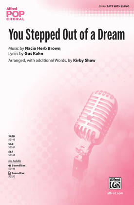Book cover for You Stepped Out of a Dream