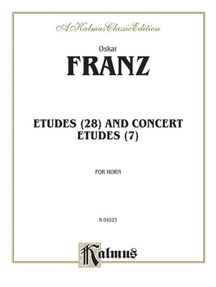 Book cover for Etudes and Concert Etudes