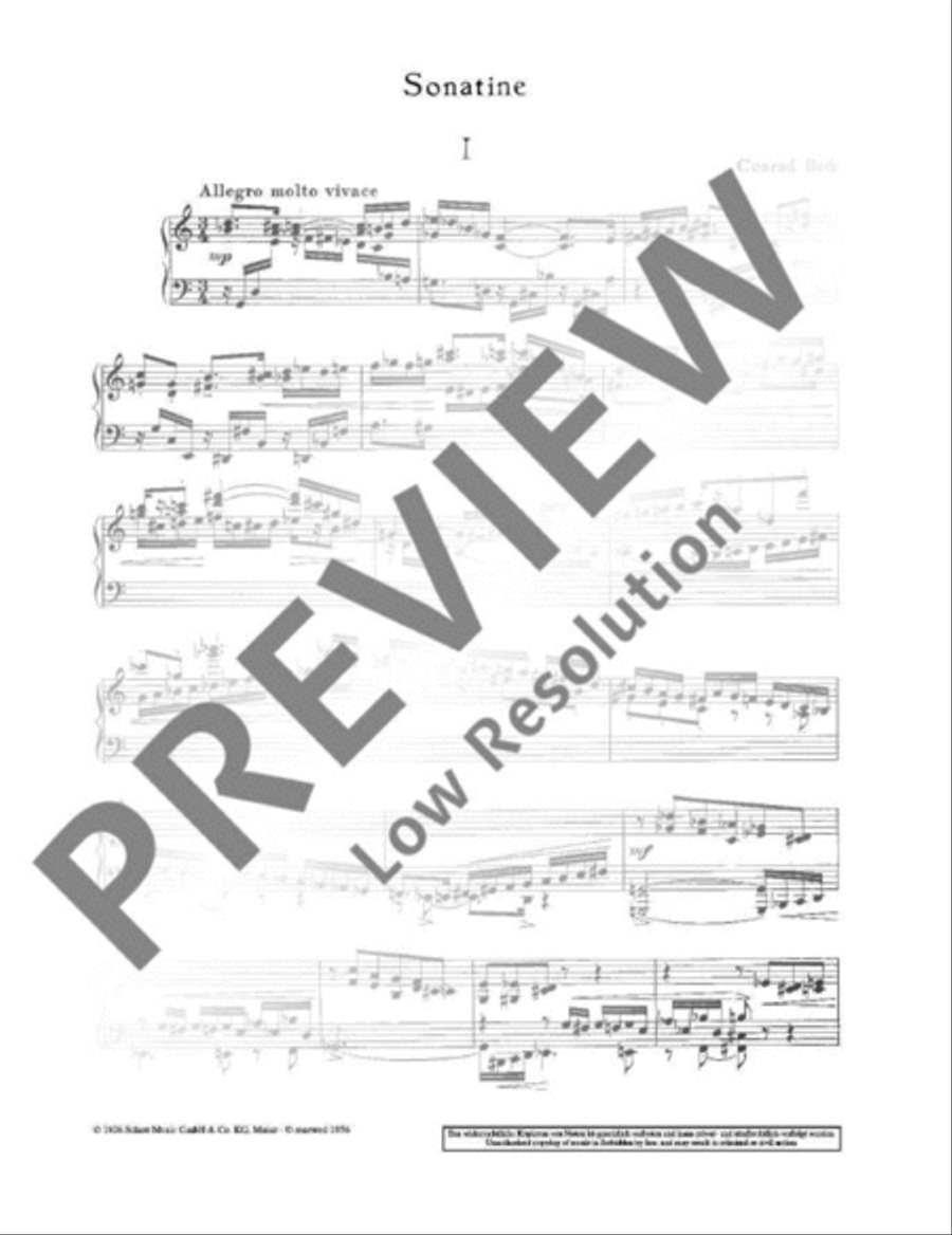 Sonatina Piano Solo scores gallery preview page 4