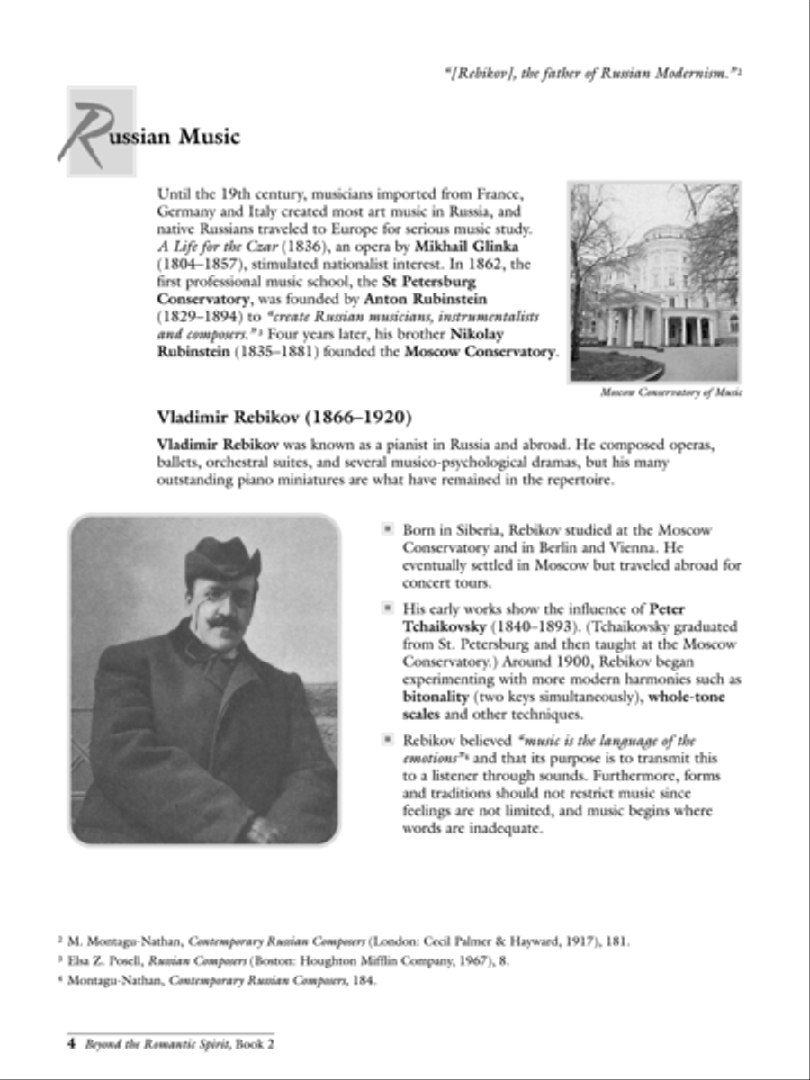 Beyond the Romantic Spirit (1880--1922), Book 2 Piano Solo scores gallery preview page 3