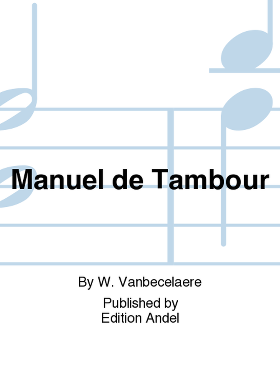 Manuel de Tambour