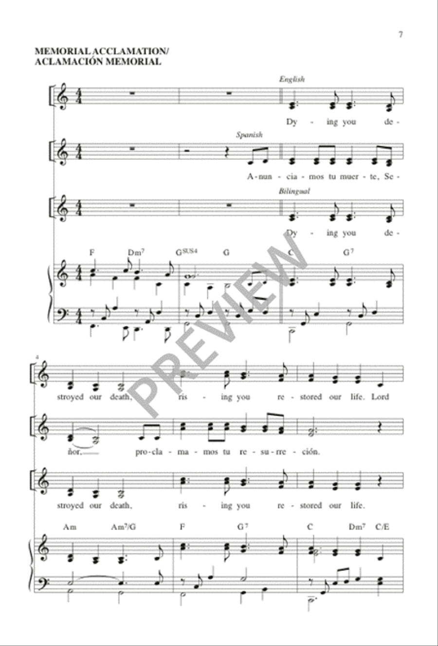 Santo Santo 2-Part scores gallery preview page 7