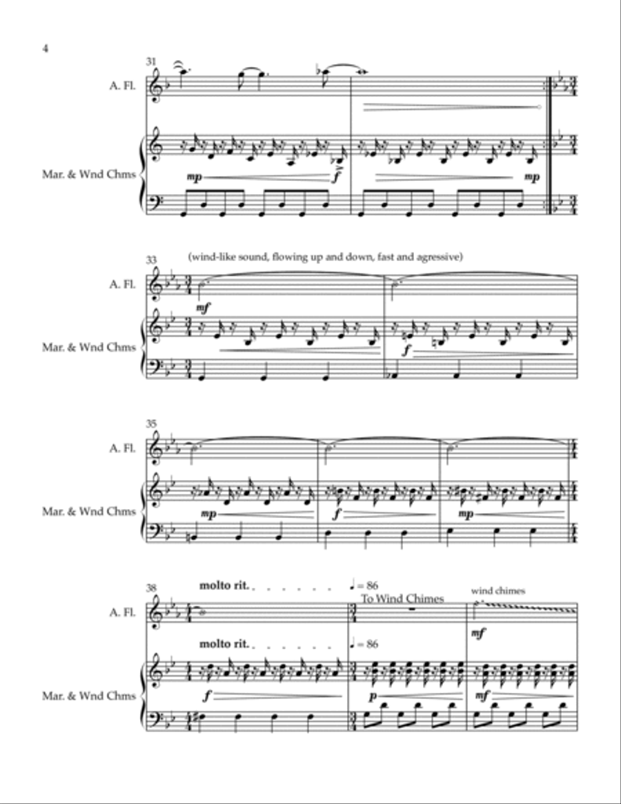 Skybridge Flute scores gallery preview page 4
