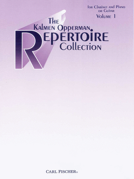The Kalmen Opperman Repertoire Collection by Vittorio Monti Clarinet - Sheet Music