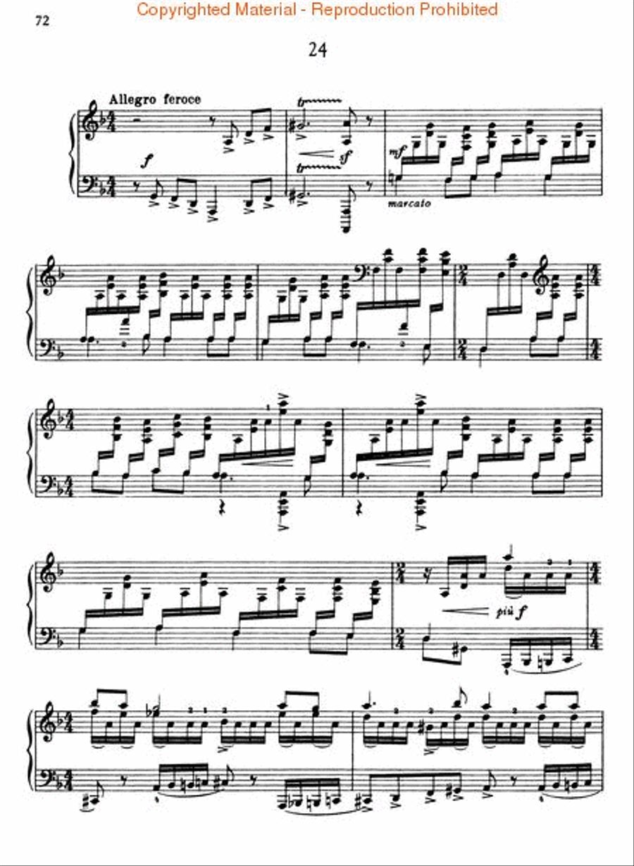 Concert Pieces Concert Pieces Piano Solo scores gallery preview page 4