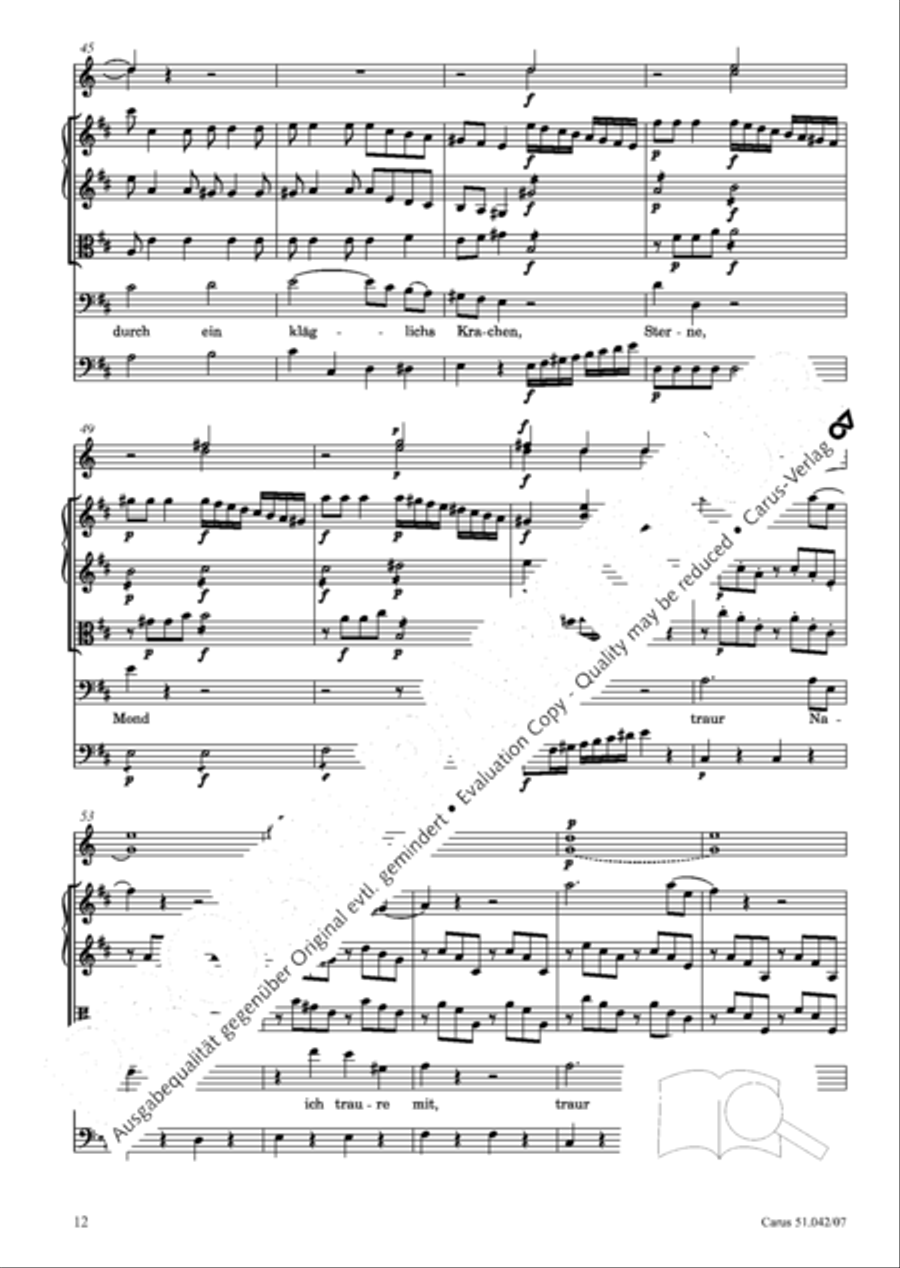 Grabmusik 4-Part scores gallery preview page 13
