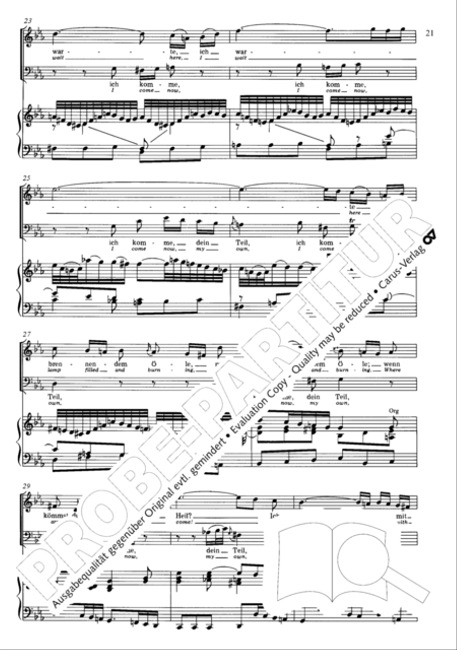 Wake, o wake and hear the voices STB scores gallery preview page 22