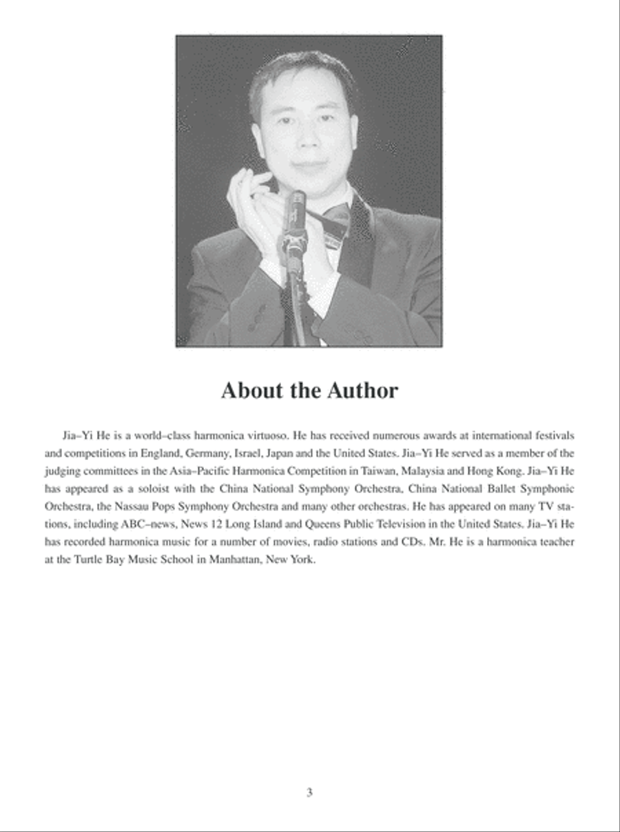 Recital Pieces for Chromatic Harmonica Harmonica scores gallery preview page 4