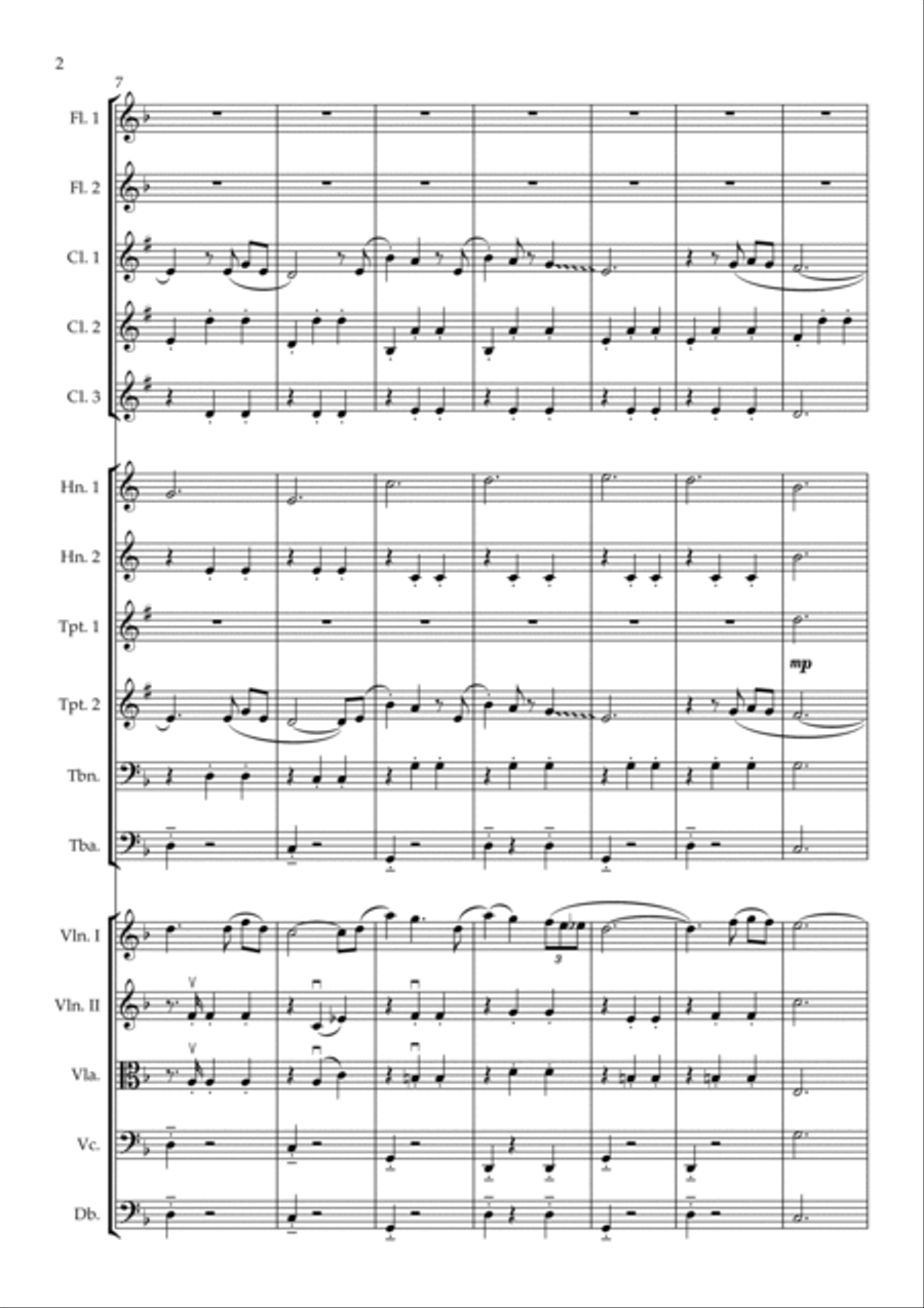 Married Life Full Orchestra scores gallery preview page 2