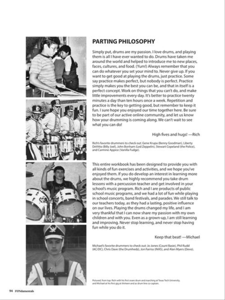 Modern Drummer Presents FUNdamentals™ of Drumming for Kids Drums scores gallery preview page 15