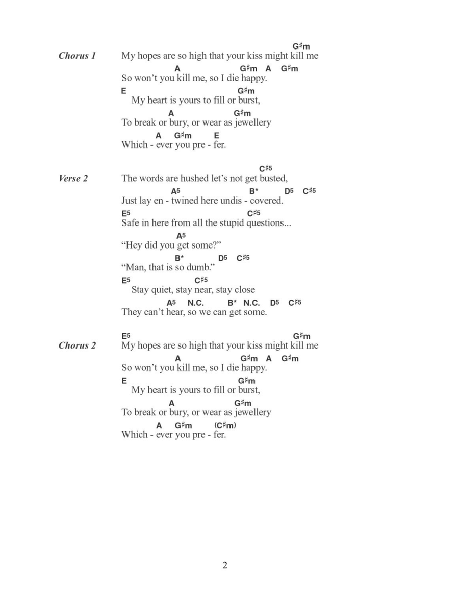 Hands Down Acoustic Guitar scores gallery preview page 2