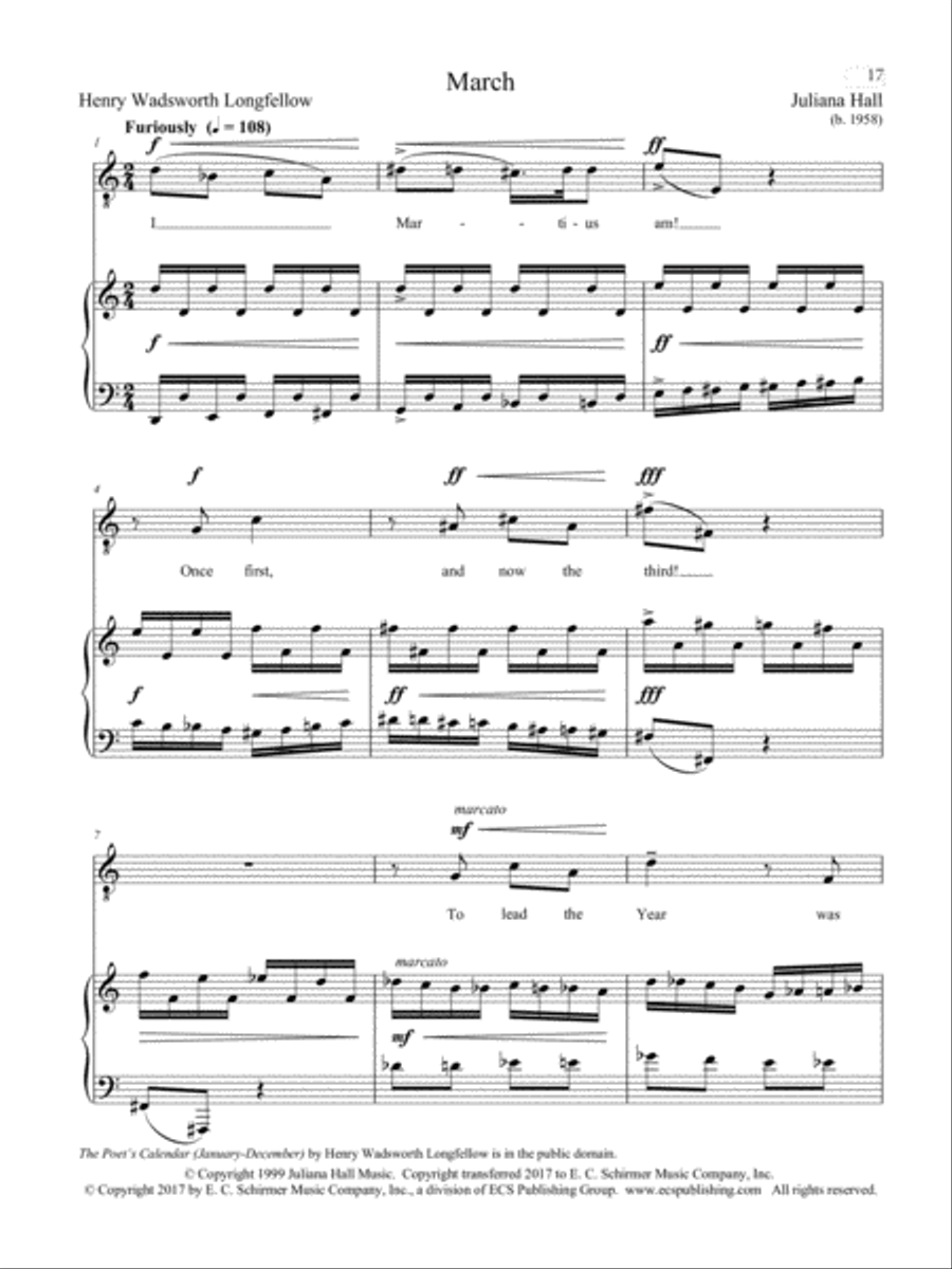 March March Tenor Voice scores gallery preview page 2