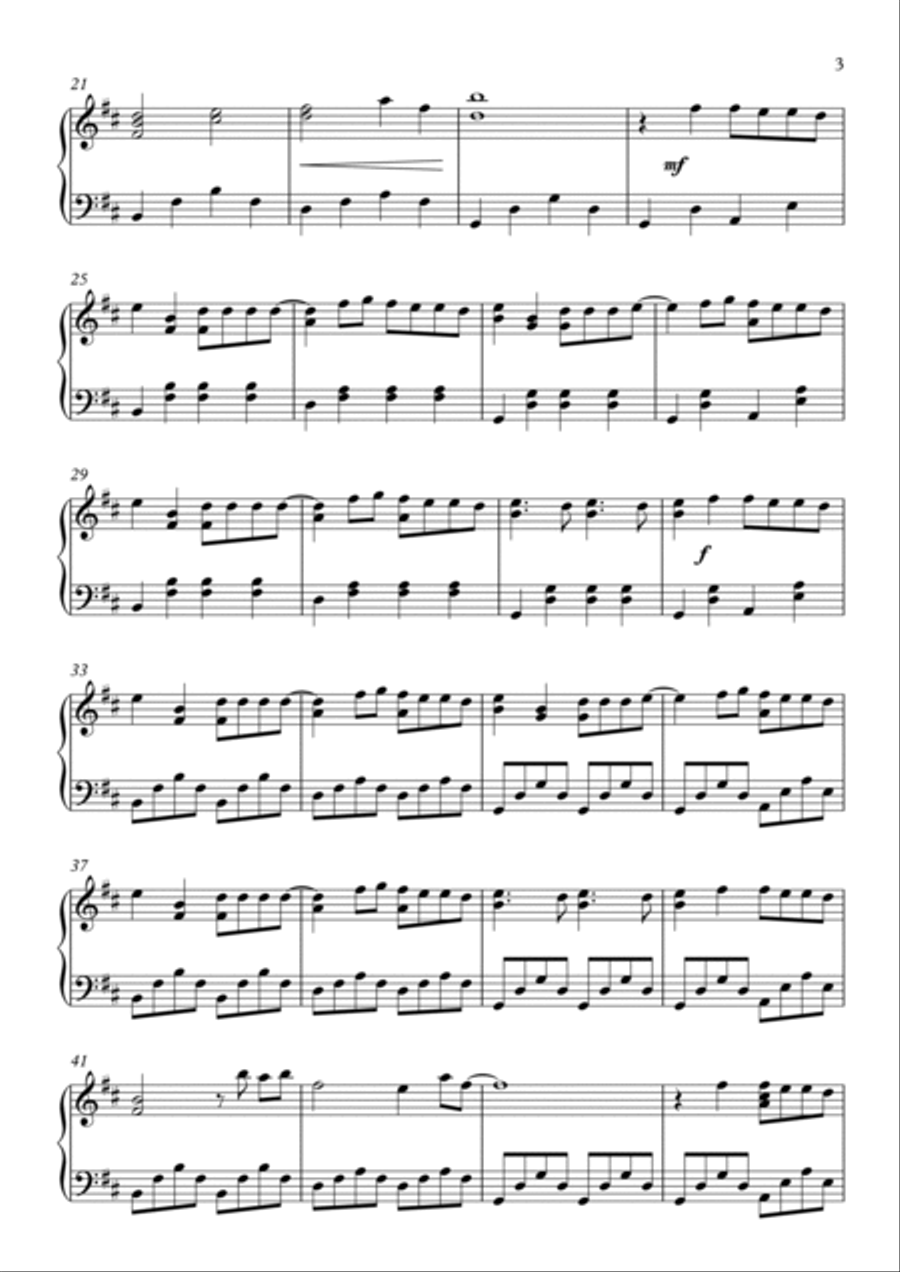 Bad Habits Piano Solo scores gallery preview page 3