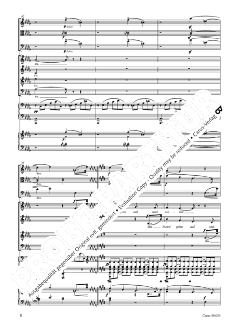 Die Nacht Die Nacht 4-Part scores gallery preview page 9