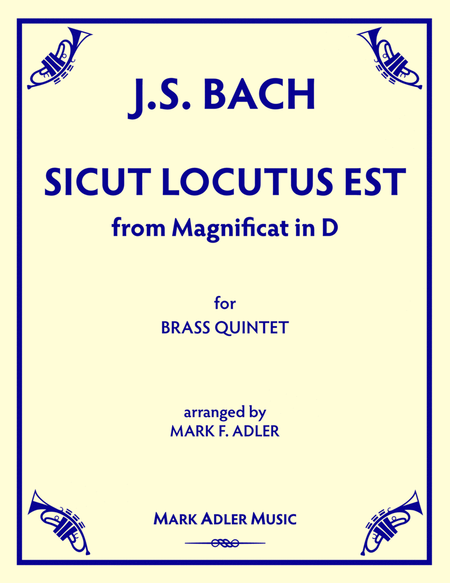 Sicut Locutus Est (from Magnificat in D) image number null