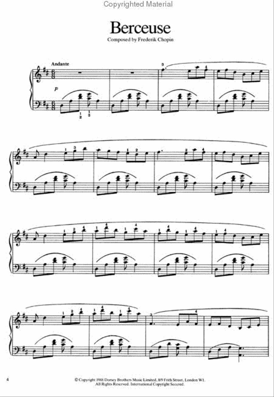 It's Easy To Play Chopin - Easy Piano Easy Piano scores gallery preview page 3