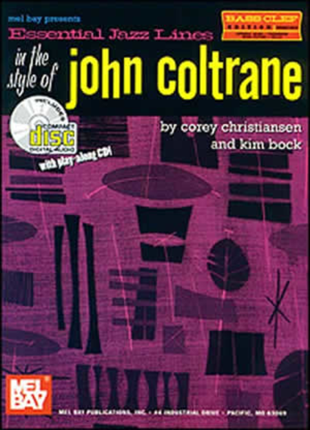 Essential Jazz Lines in the Style of John Coltrane, Bass Clef Edition