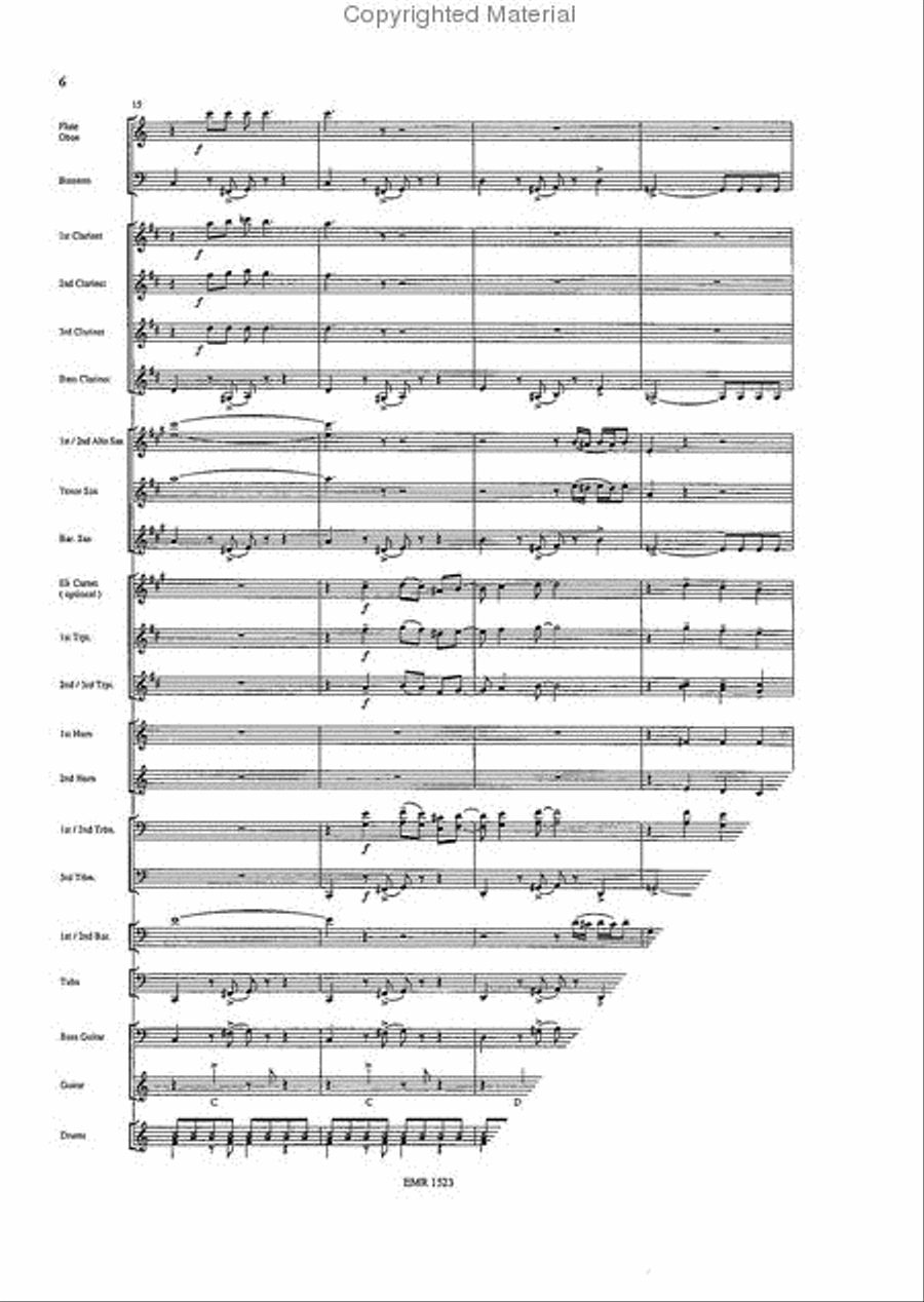 Cikanka Concert Band scores gallery preview page 6