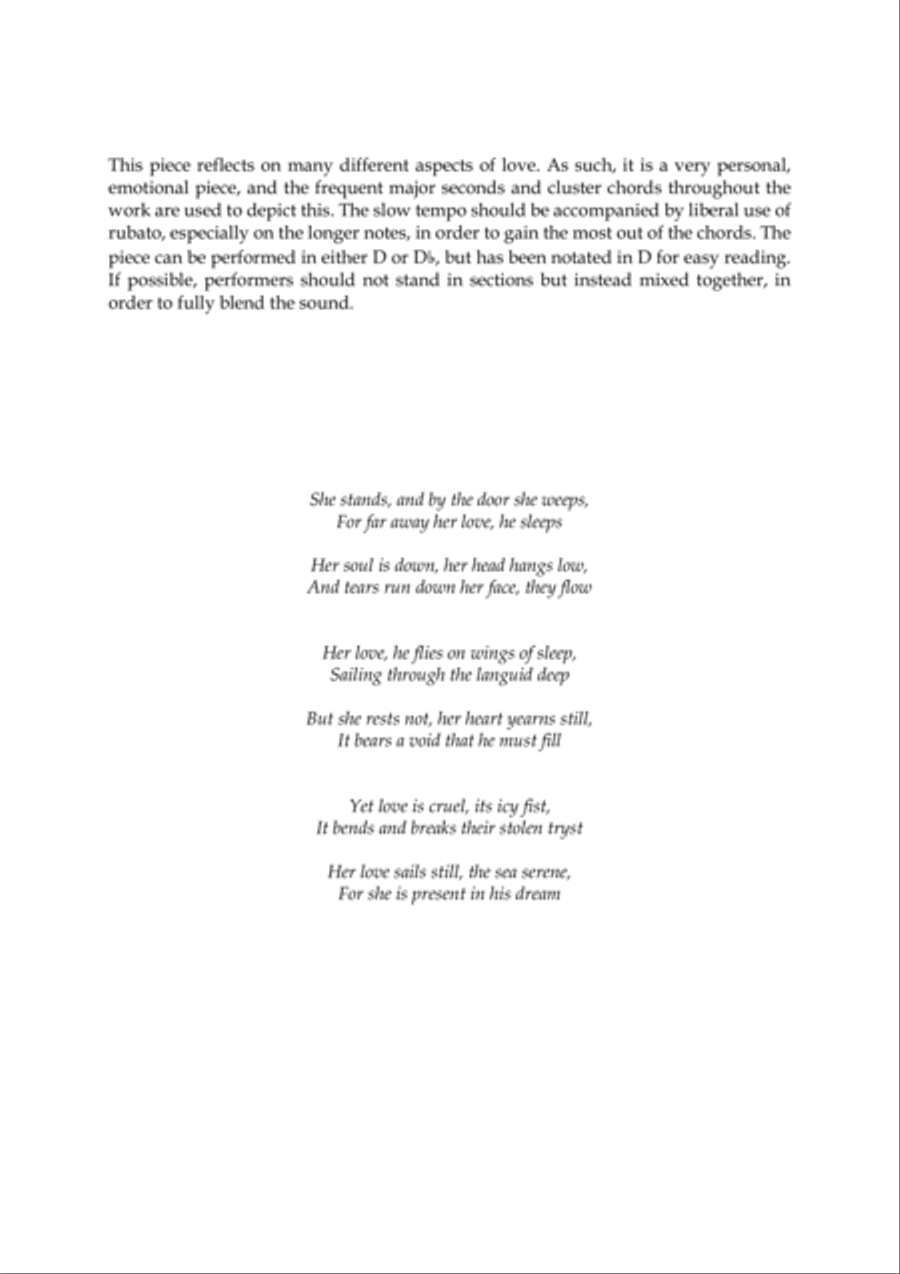 Wings of Sleep Wings of Sleep 4-Part scores gallery preview page 2
