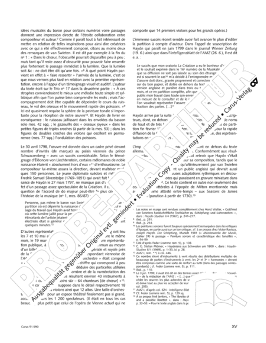 The Creation (Die Schopfung) 4-Part scores gallery preview page 16