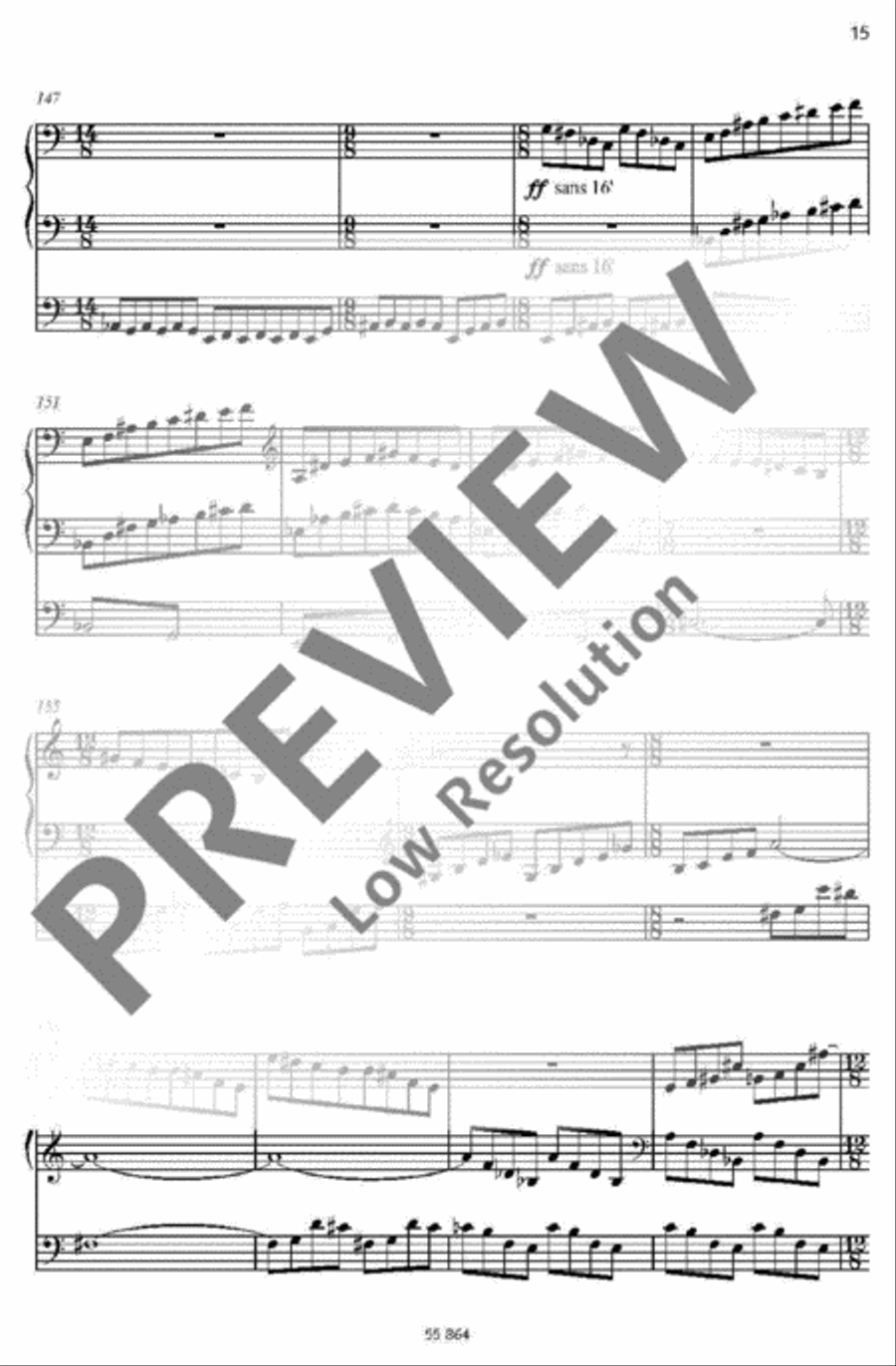 Sonate en trio No. 3 Sonate en trio No. 3 Organ scores gallery preview page 14