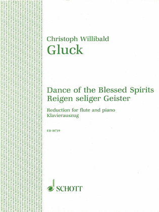 Book cover for Dance of the Blessed Spirits from Orpheus and Eurydice