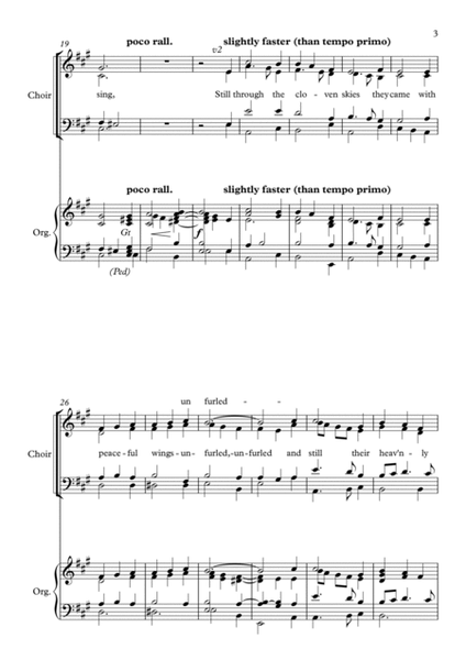 It Came Upon The Midnight Clear, for SATB Choir and Organ image number null