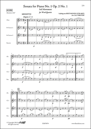 Sonata For Piano No. 1 Opus 2 No. 1 - 3Rd Movement