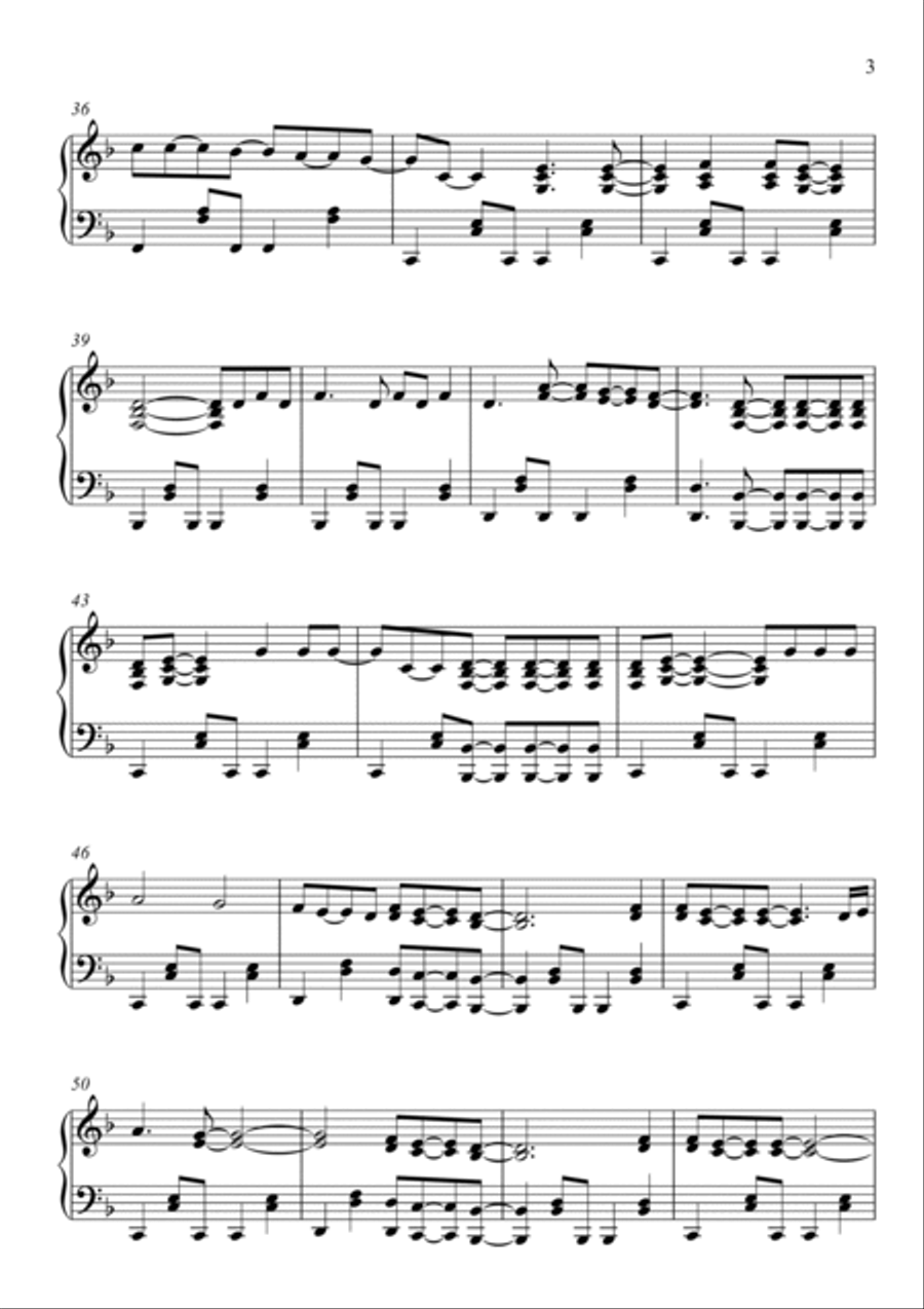 Sultans Of Swing Piano Solo scores gallery preview page 3