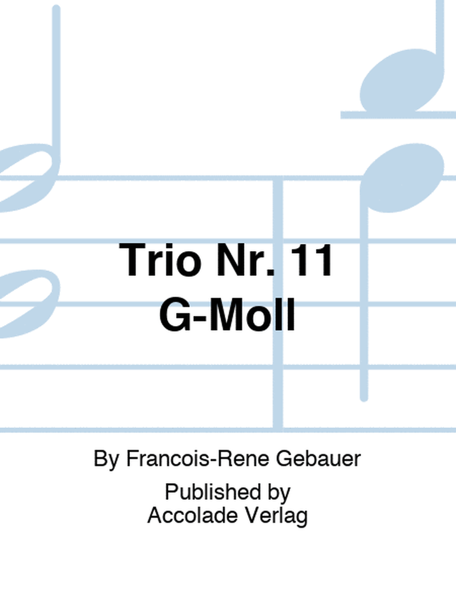 Trio Nr. 11 G-Moll