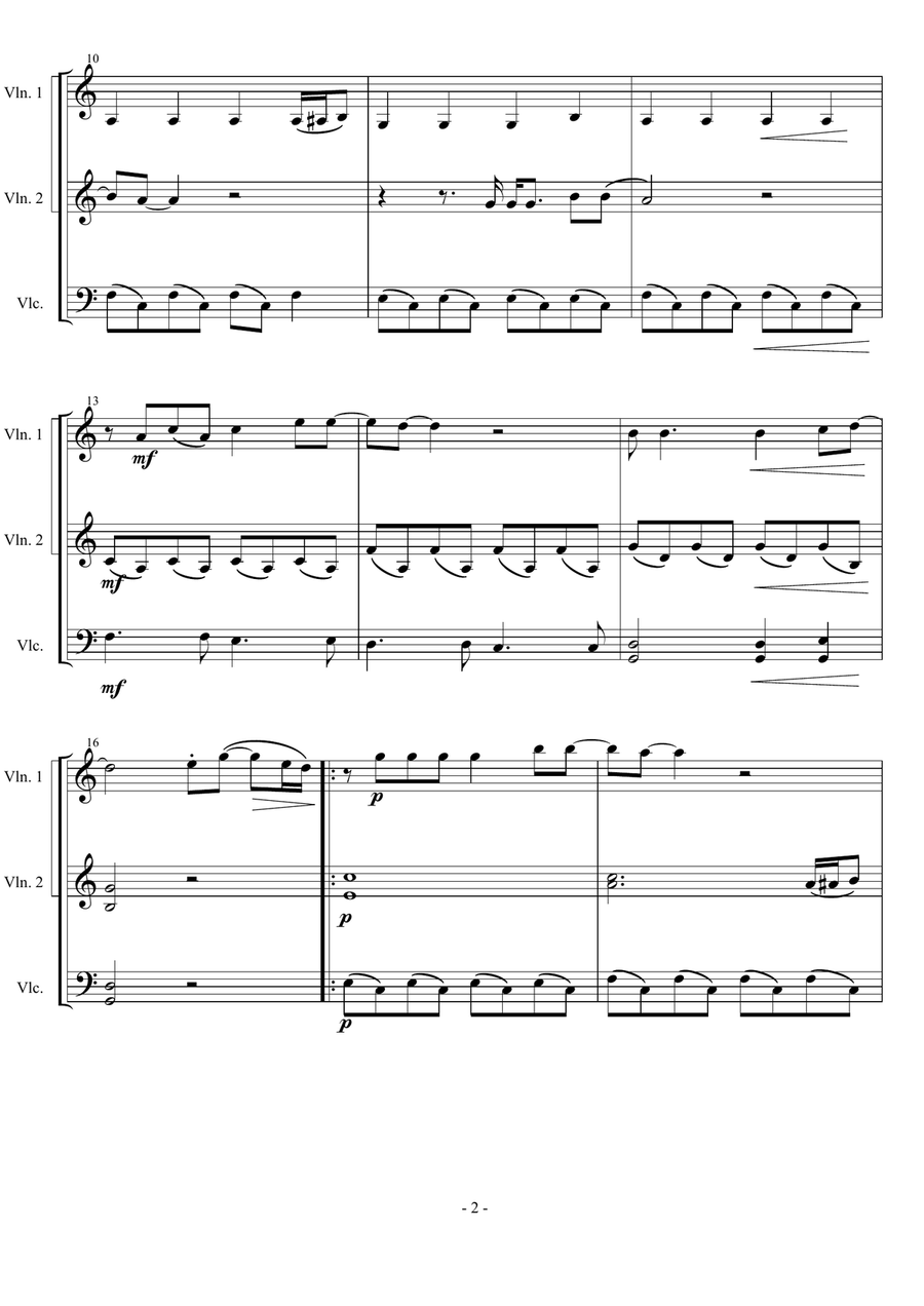 Imagine String Trio scores gallery preview page 2