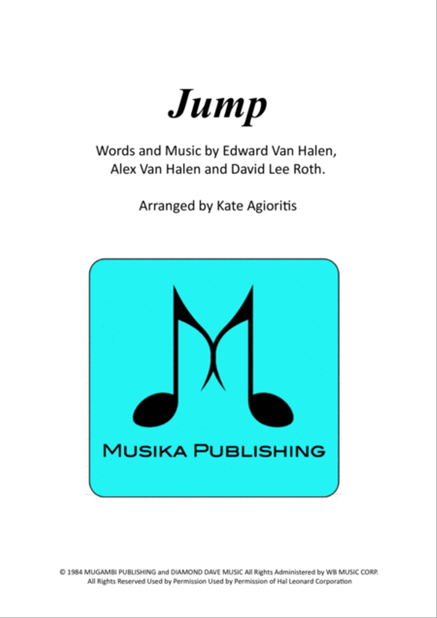 Jump Clarinet Quartet scores gallery preview page 1