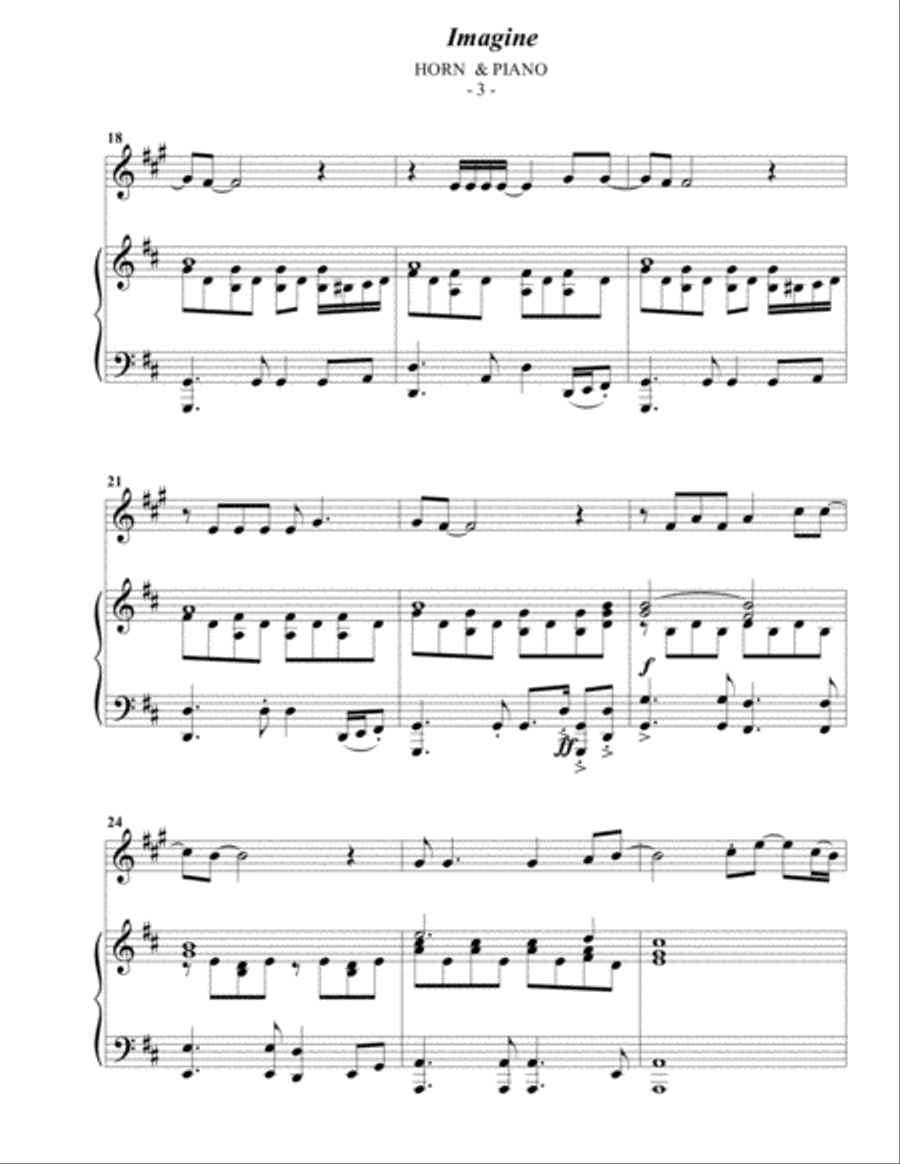 Imagine Horn scores gallery preview page 3