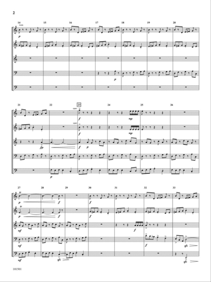 Prism Brass Ensemble scores gallery preview page 2