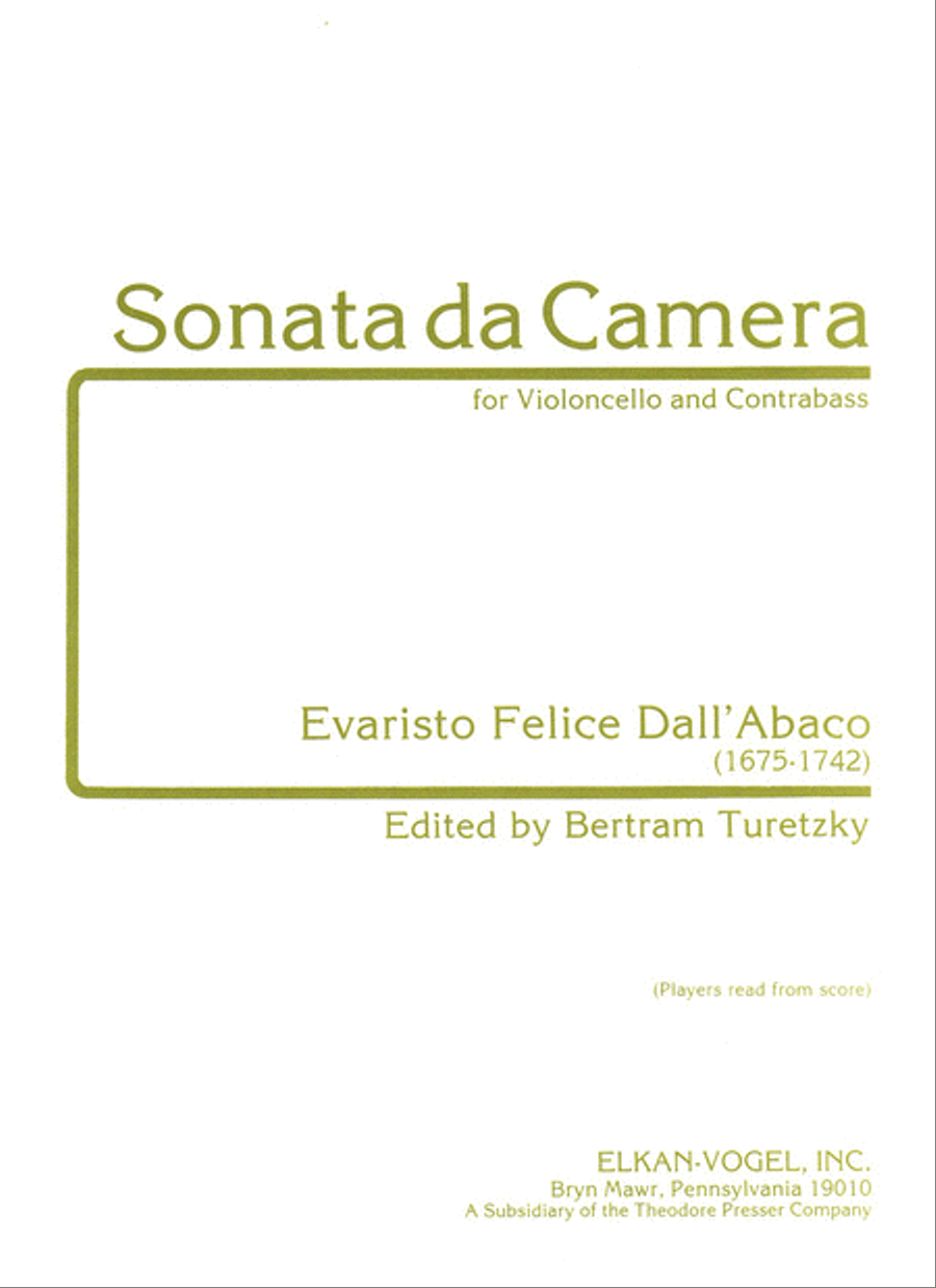 Sonata Da Camera